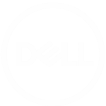 Dell Logo White